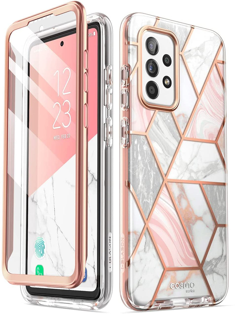 Galaxy A52 Stylish Protective Marble Case - Gorilla Cases