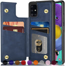 Galaxy A71 5G Credit Card Leather Wallet case