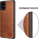 Galaxy A71 5G Credit Card Leather Wallet case