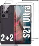 Galaxy Note 10 Plus Screen Protector,Contain 2Pack Camera Lens Protector