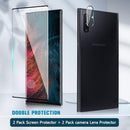 Galaxy Note 10 Plus Screen Protector,Contain 2Pack Camera Lens Protector