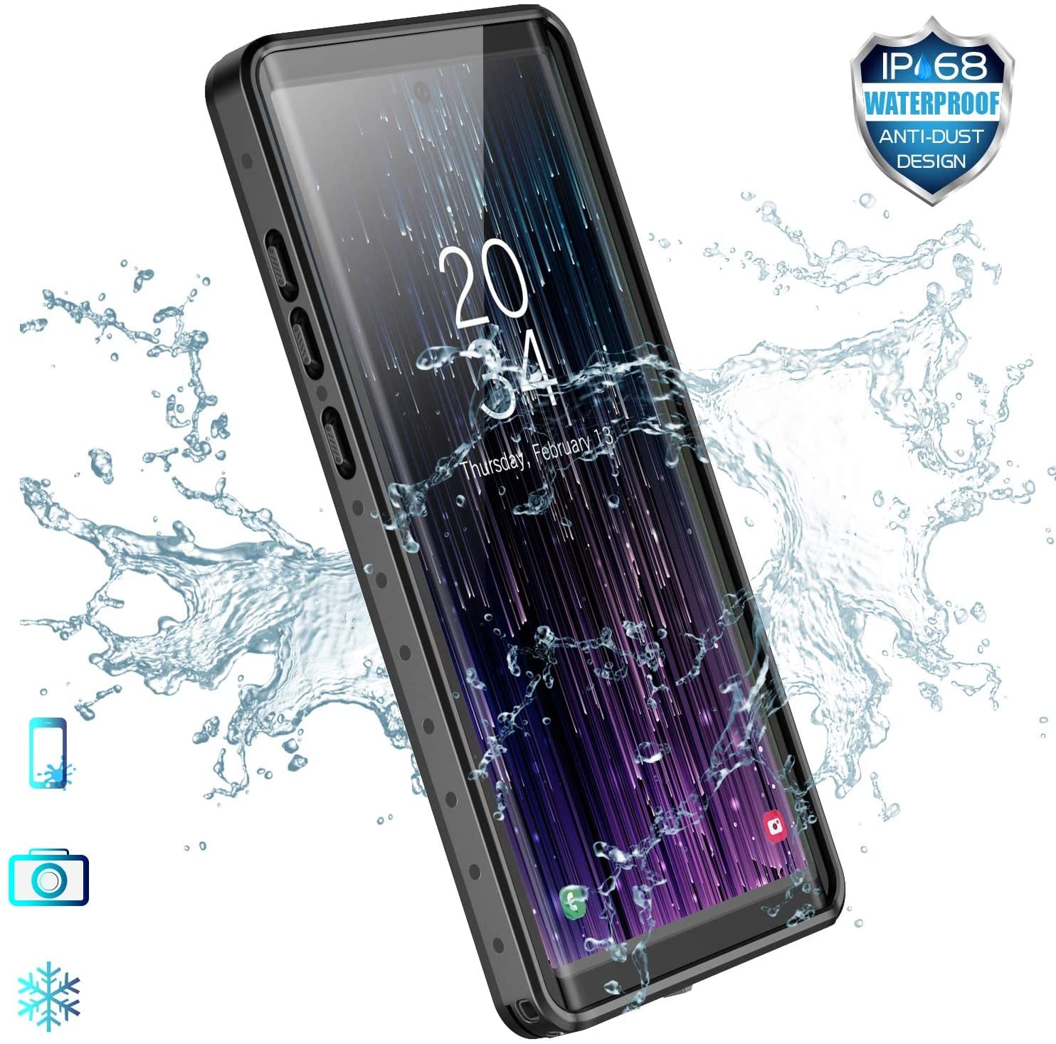 Galaxy Note 10 Plus Waterproof Case Note 10 Plus Waterproof Case
