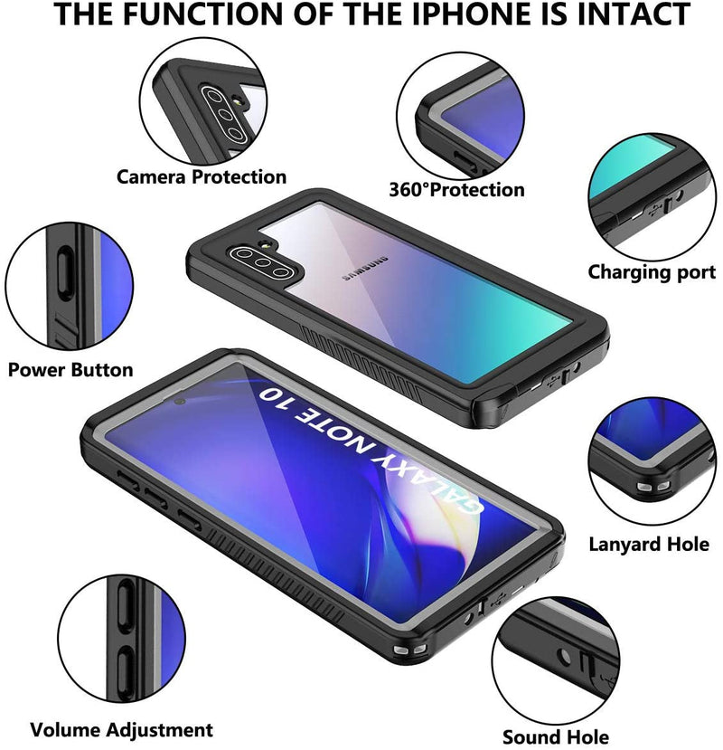 Galaxy Note 10 Waterproof Case | Note 10 Waterproof Full Body Protective Case - Gorilla Cases