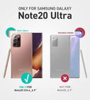 Galaxy Note 20 Ultra 5G Case 3D Curved Screen Protector - Wine Red