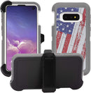 Galaxy S10E Camo Holster Case | Military Grade Galaxy S10E Heavy - Duty Case
