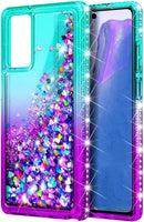 Galaxy S20 FE Ring Glitter Flowing Liquid Bling Diamond Case