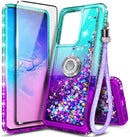 Galaxy S20 Glitter Bling Case with Screen Protector