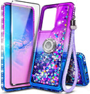 Galaxy S20 Glitter Bling Case with Screen Protector