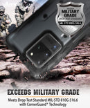 Galaxy S20 Ultra Military Grade Case | S20 Ultra Holster Belt Clip Kickstand Case