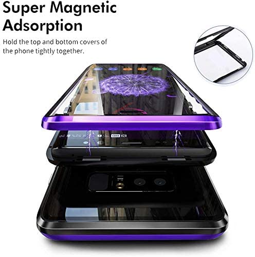 Galaxy S21 FE Case Magnetic Clear Double-Sided Tempered Glass Cover - Gorilla Cases