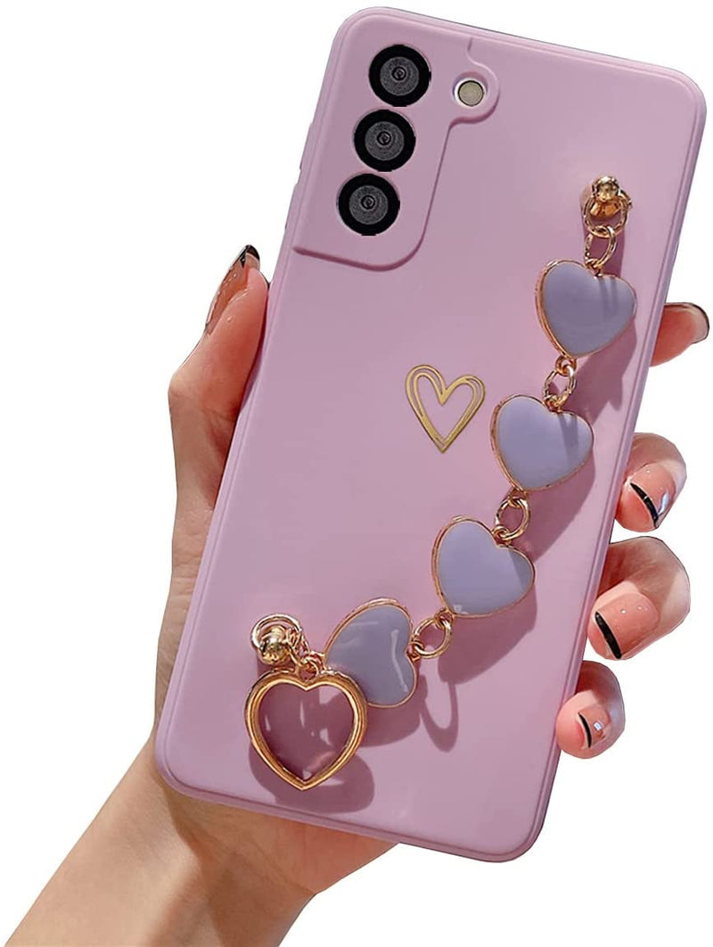 Galaxy S21 Plus Cute Heart Case for Women & Girls - Gorilla Cases
