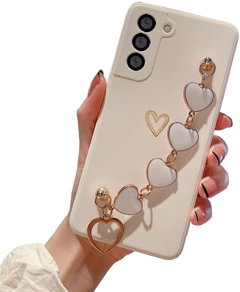 Galaxy S21 Plus Cute Heart Case for Women & Girls - Gorilla Cases