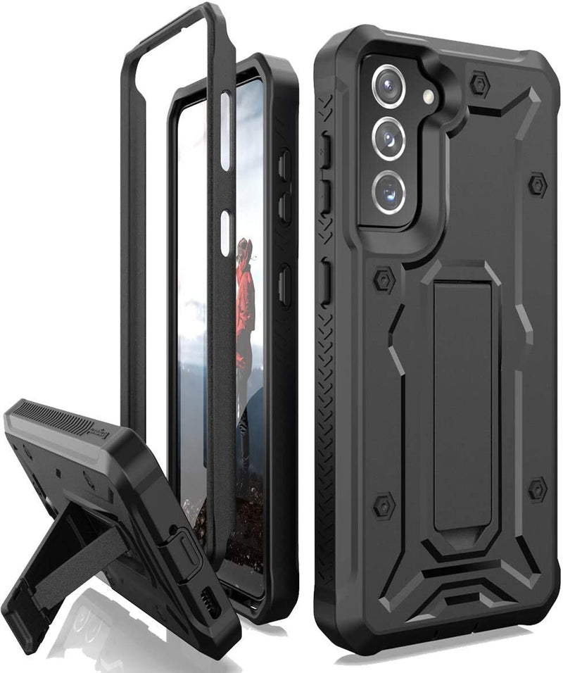 Galaxy S21 Plus Full-Body Rugged Kickstand Military Grade Case - Gorilla Cases