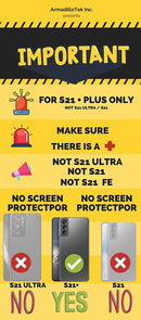 Galaxy S21 Plus Full - Body Rugged Kickstand Military Grade Case