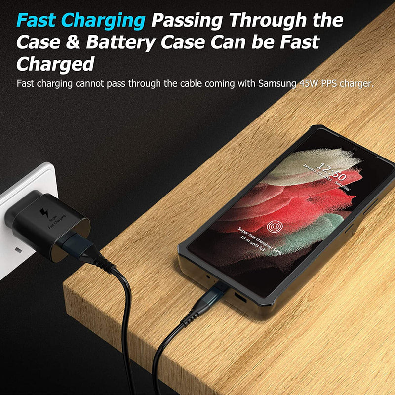Galaxy S21 Ultra Battery Case | S21 Ultra Battery Charger Case - Gorilla Cases