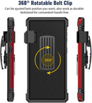 Galaxy S21 Ultra Belt Clip Case with Ring | S21 Ultra Case with Belt Clip Holster