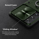 Galaxy S21 Ultra Case Camera Protection Protective Bumper Case - Green