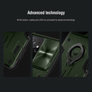 Galaxy S21 Ultra Case Camera Protection Protective Bumper Case - Green