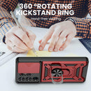 Galaxy S21 Ultra Kickstand Ring Car Case with Slide Camera Cover