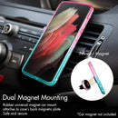 Galaxy S21 Ultra Pink Diamond Glitter Ring Case