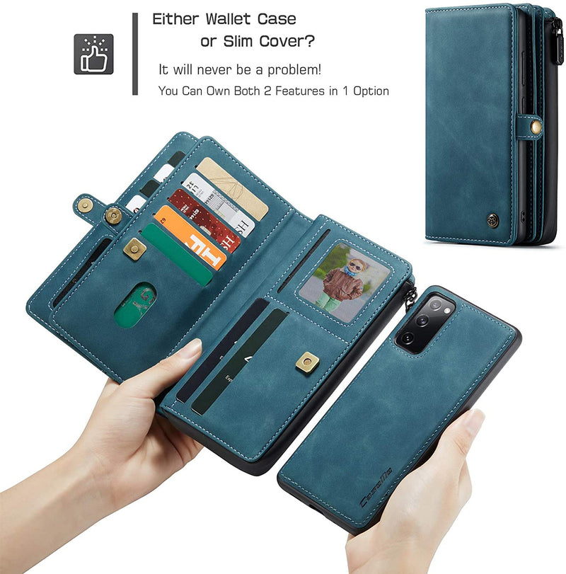 Galaxy S21 Ultra Wallet Case | S21 Ultra Leather Wallet Case - GorillaCaseStore