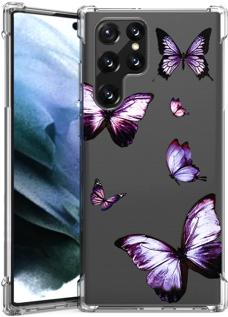 Galaxy S22 Ultra Butterfly Shockproof Bumper Case - Gorilla Cases