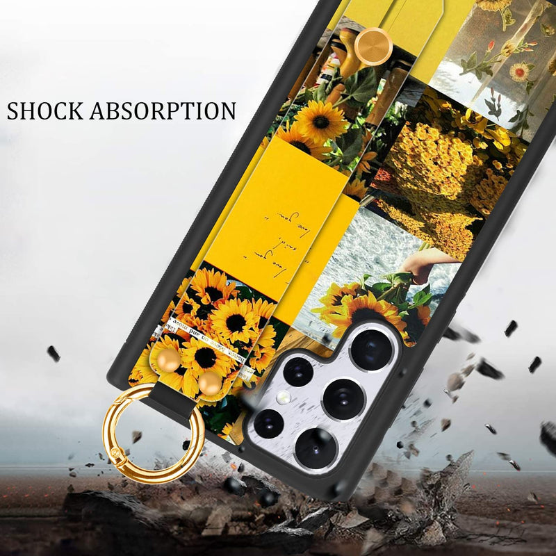 Galaxy S22 Ultra Kickstand Lanyard Full-Body Shockproof Case - Gorilla Cases