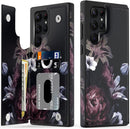 Galaxy S22 Ultra Leather Fashion Wallet Case