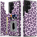 Galaxy S22 Ultra Leather Fashion Wallet Case