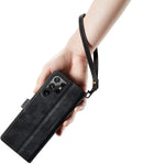 Galaxy S22 Ultra Leather Wallet Card Case