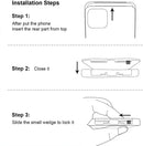 Galaxy S22 Ultra Magnetic Thin Metal Frame Tempered Glass Case