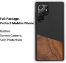 Galaxy S22 Ultra Magnetic Wooden Case