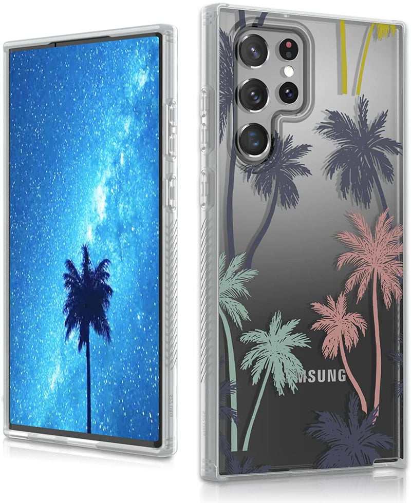 Galaxy S22 Ultra Slim Cute Clear Crystal Soft TPU Bumper Case - Gorilla Cases