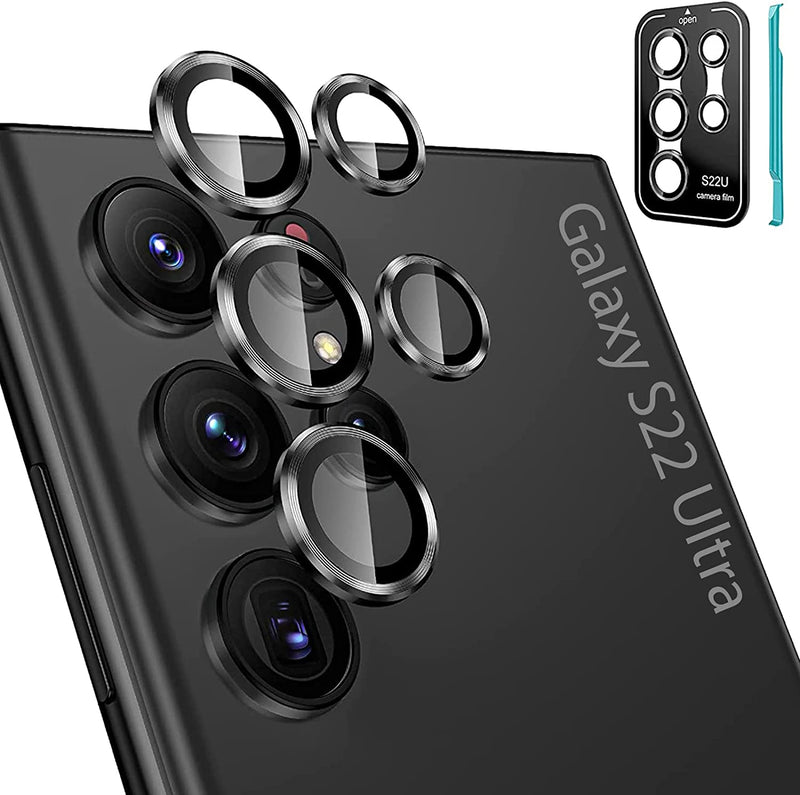 Galaxy S22 Ultra Tempered Glass Camera Lens Protectors - Gorilla Cases