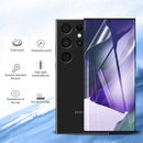 Galaxy S22 Ultra TPU Screen Protector + 3 Pack Camera Lens Protector