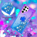 Galaxy S23 Gradient Quicksand Glitter Bling Case
