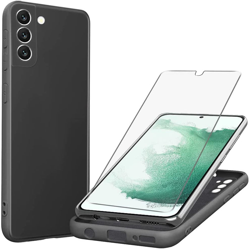 Galaxy S23 Plus Case Tempered Glass Screen Protector - Gorilla Cases