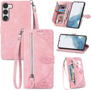 Galaxy S23 Plus Leather Muliti - Card Slot Holster Wallet Case