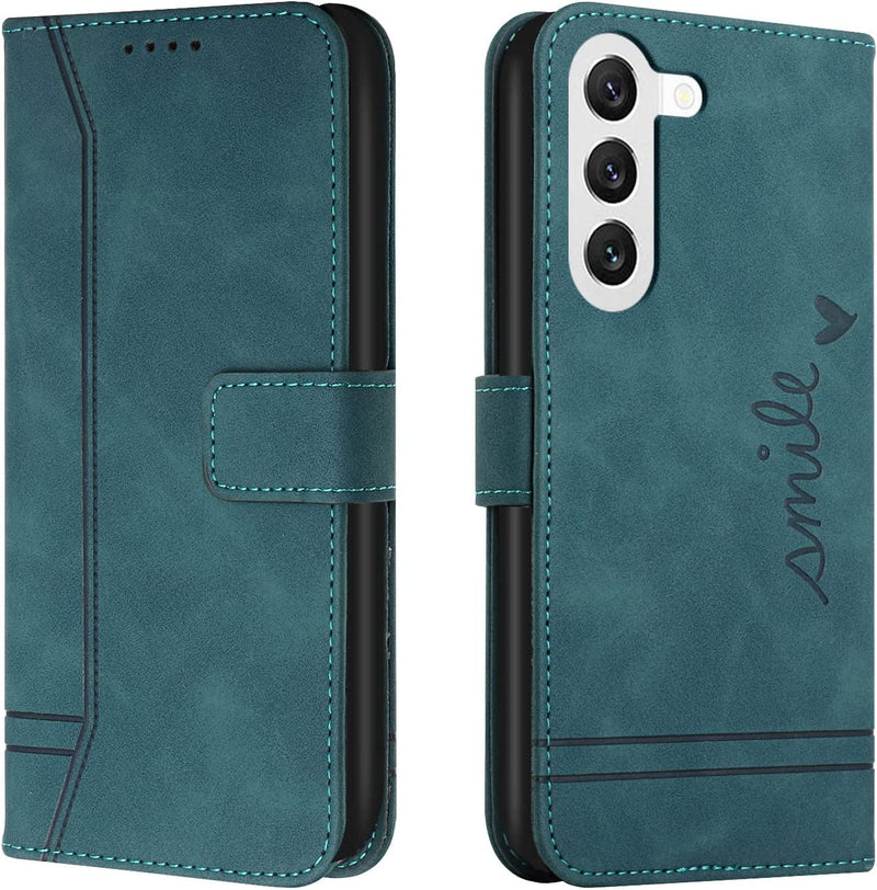 Galaxy S23 Plus Premium Leather Wallet Flip Case - Gorilla Cases