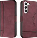 Galaxy S23 Plus Premium Leather Wallet Flip Case