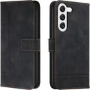 Galaxy S23 Plus Premium Leather Wallet Flip Case