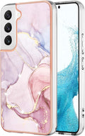 Galaxy S23 Plus Shiny Marble Pattern Fashion Case