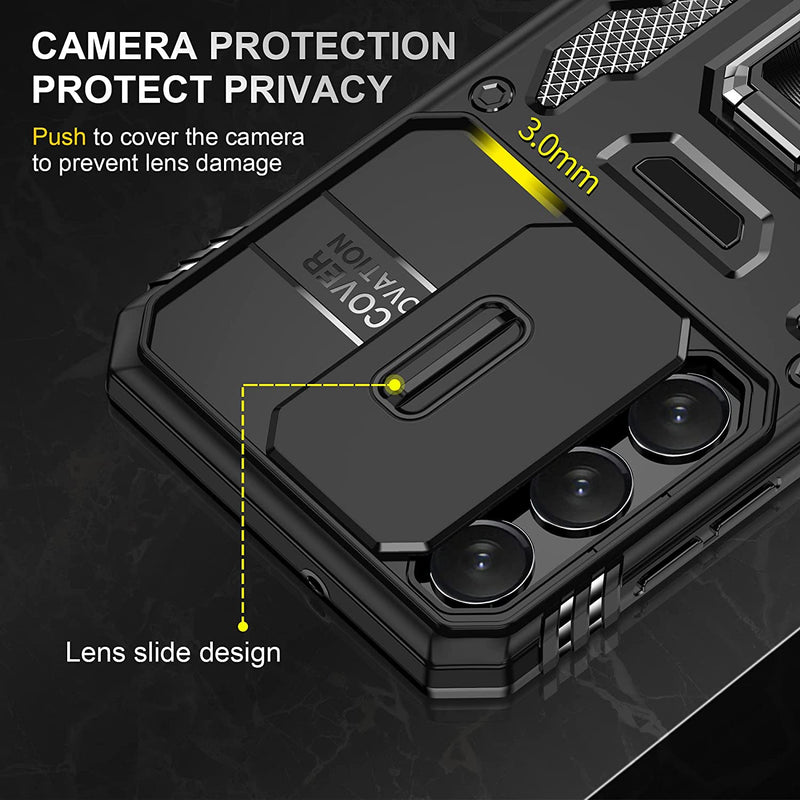 Galaxy S23 Plus Slide Camera Cover Military Grade Case - Gorilla Cases