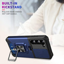 Galaxy S23 Plus Slim Credit Card Ring Slide Case