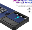 Galaxy S23 Plus Slim Credit Card Ring Slide Case