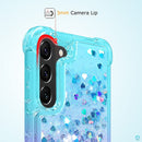 Galaxy S23 Plus Womens Glitter Flowing Quicksand Case