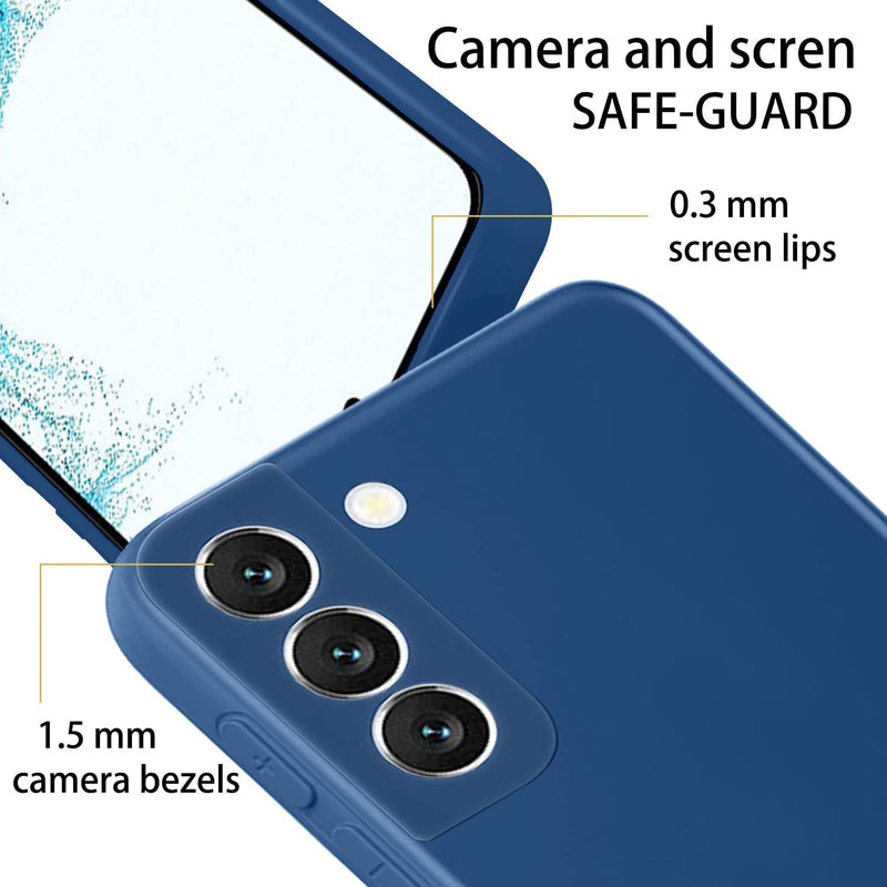 Galaxy S23 Shockproof Soft Liquid Silicone Case - Gorilla Cases