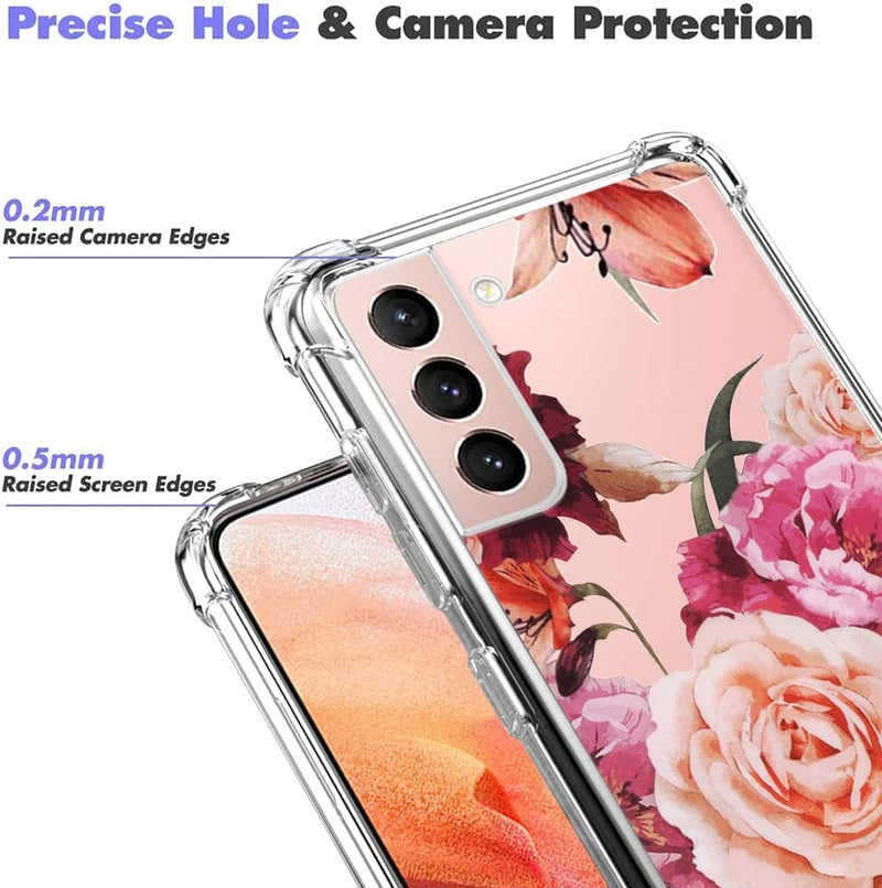 Galaxy S23 Soft Clear TPU Drop Silicone Bumper Case - Gorilla Cases