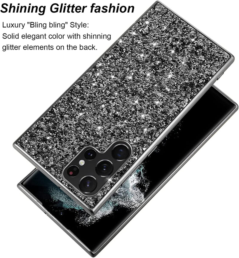 Galaxy S23 Ultra Bling Glitter Diamond Protective Case - Gorilla Cases