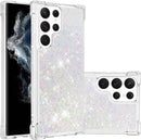 Galaxy S23 Ultra Bling Glitter Liquid Clear Floating Case